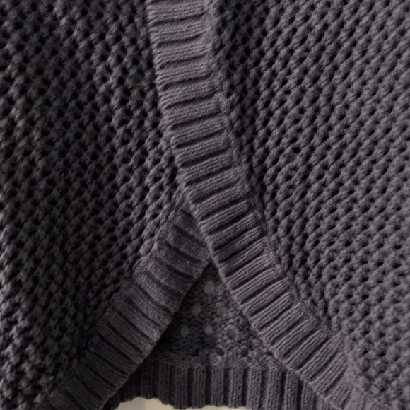 Cynthia Rowley Dark Blue Knit Cardigan, Size M - Picture 4 of 7